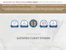 Tablet Screenshot of lytel-lawyer.com